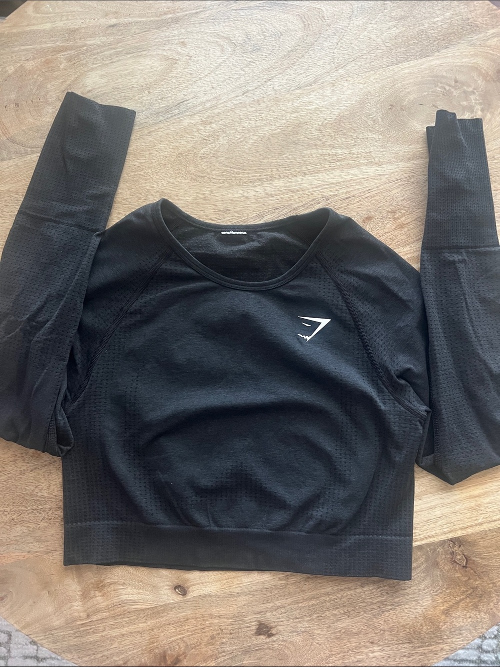 Gymshark Vital Seamless Long Sleeve Crop Top
